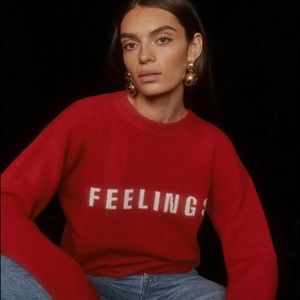 Reformation “Feelings” Sweater Size Small